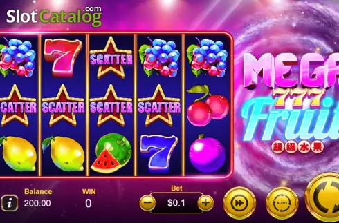 Скрин2. Mega Fruits 777 слот