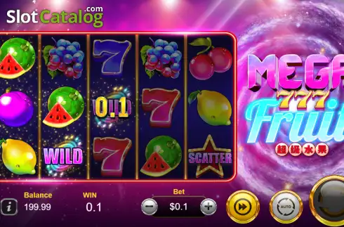 Скрин3. Mega Fruits 777 слот