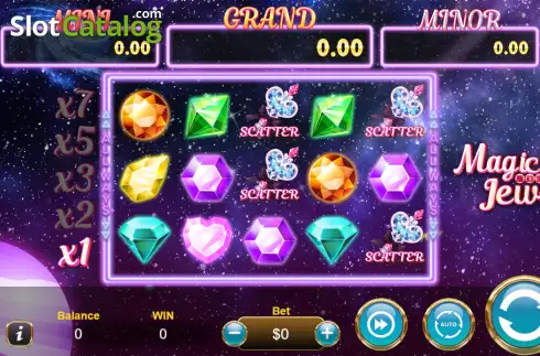 Скрин2. Magic Jewel слот