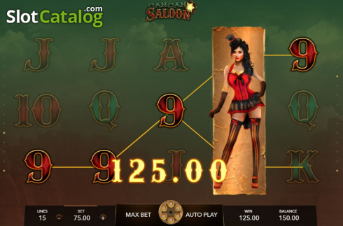 Скрин3. CanCan Saloon слот