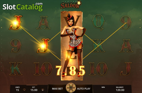 Скрин4. CanCan Saloon слот