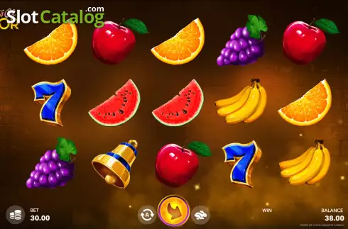 Скрин2. Fruits of Luxor слот