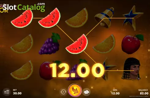 Скрин3. Fruits of Luxor слот