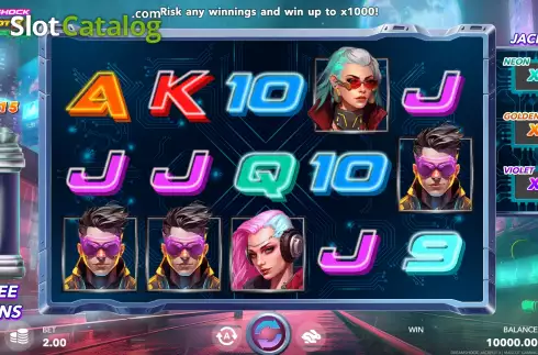 Скрин2. Dreamshock: Jackpot X слот