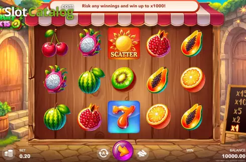 Скрин2. Hot Fruit x15 слот