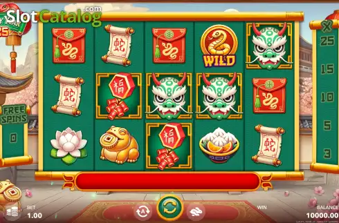 Скрин2. Lucky Year 25 слот