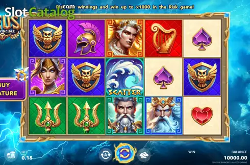 Скрин2. Zeus The Invincible слот