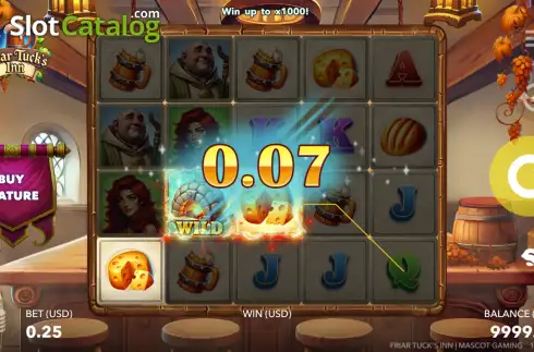 Скрин3. Friar Tuck's Inn слот
