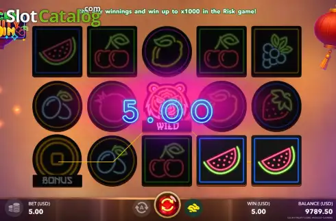 Скрин3. Lucky Fruity Coin слот