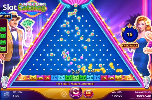 Скрин3. Plinball Machine слот