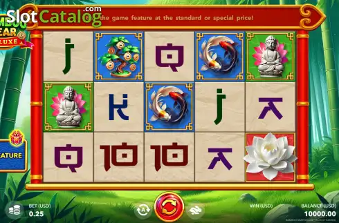 Скрин2. Bamboo Bear Deluxe слот