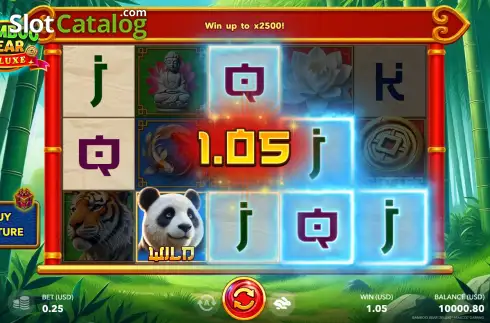Скрин3. Bamboo Bear Deluxe слот