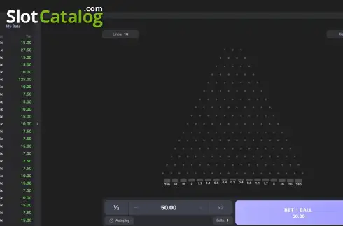 Скрин2. Pin Plinko слот