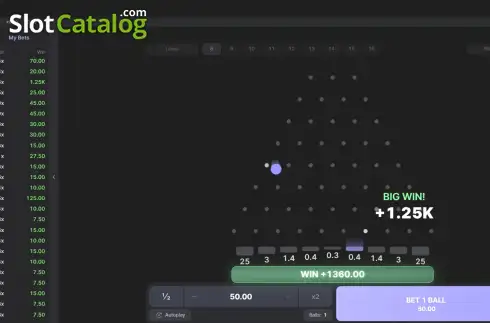 Скрин3. Pin Plinko слот