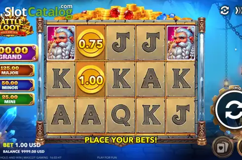 Скрин2. Battle Loot: Hold and Win слот