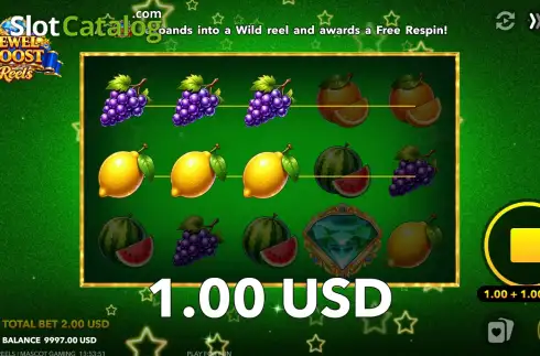 Скрин3. Jewel Boost Reels слот