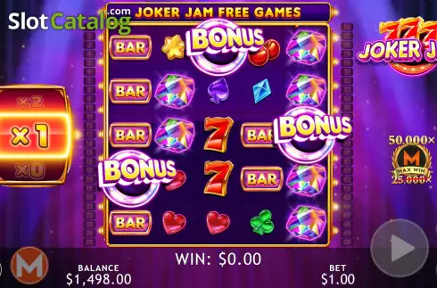 Скрин8. Joker Jam (Massive Studios) слот