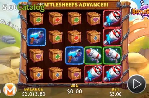 Скрин2. BattleSheeps слот