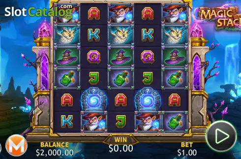 Скрин2. Magic Stacks слот