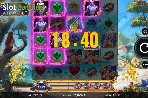 Скрин4. Creatures of Atlantis слот