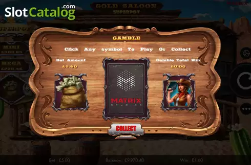 Скрин6. Gold Saloon Superpot слот