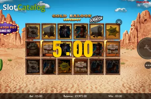 Скрин7. Gold Saloon Superpot слот