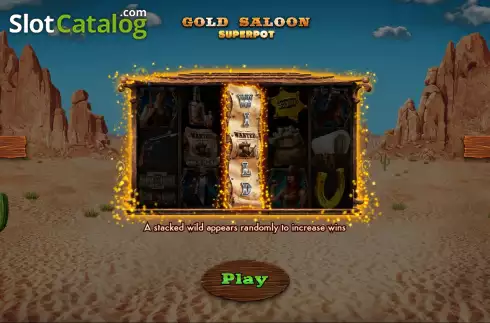 Скрин9. Gold Saloon Superpot слот