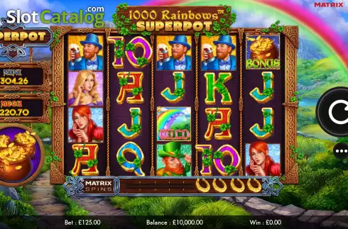 Скрин2. 1000 Rainbows Superpot слот