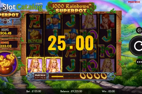 Скрин5. 1000 Rainbows Superpot слот