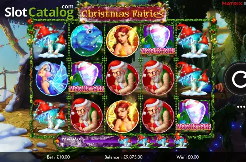 Скрин2. Christmas Fairies слот