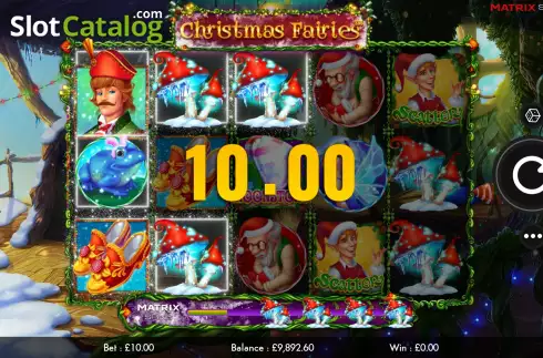 Скрин3. Christmas Fairies слот