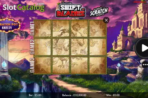Скрин2. Swift Blades Scratch слот