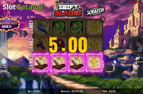 Скрин4. Swift Blades Scratch слот