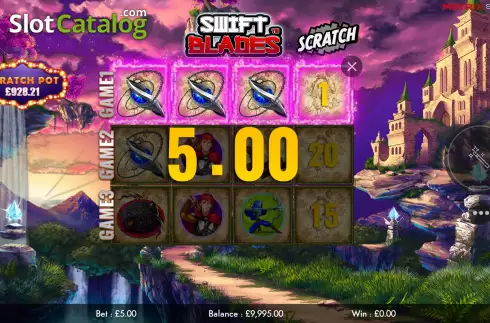 Скрин5. Swift Blades Scratch слот