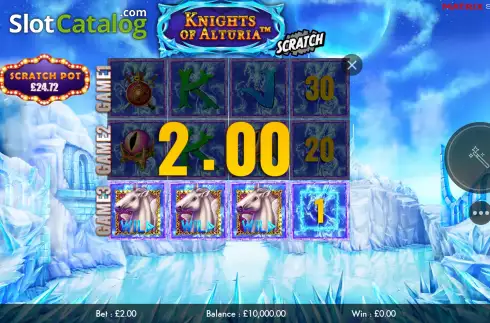 Скрин4. Knights of Alturia Scratch слот