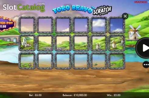 Скрин2. Toro Bravo Scratch слот