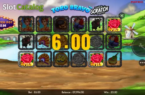 Скрин5. Toro Bravo Scratch слот
