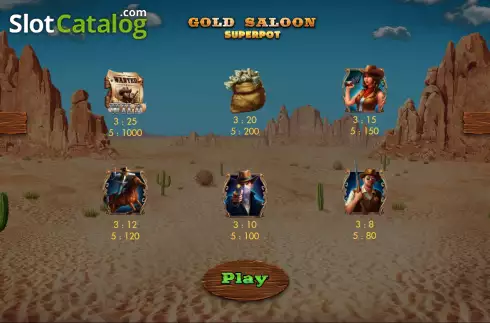 Скрин8. Gold Saloon Superpot Scratch слот