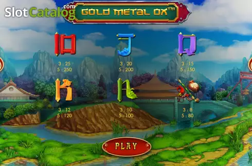 Скрин8. Gold Metal Ox Scratch слот