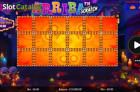Скрин2. Arriba Scratch слот