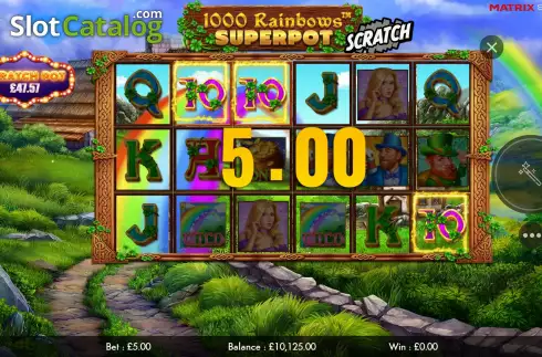 Скрин5. 1000 Rainbows Superpot Scratch слот