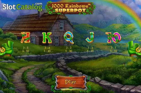 Скрин9. 1000 Rainbows Superpot Scratch слот