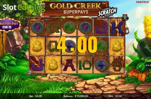 Скрин3. Gold Creek Superpays Scratch слот
