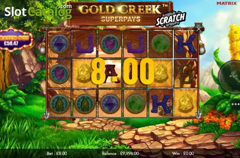 Скрин5. Gold Creek Superpays Scratch слот