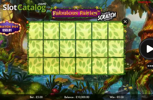 Скрин2. Fabulous Fairies Scratch слот