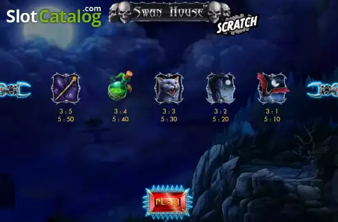Скрин9. Swan House Scratch слот