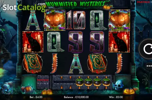 Скрин2. Mummified Mysteries слот