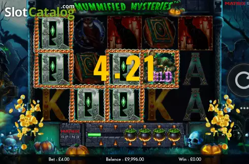 Скрин3. Mummified Mysteries слот