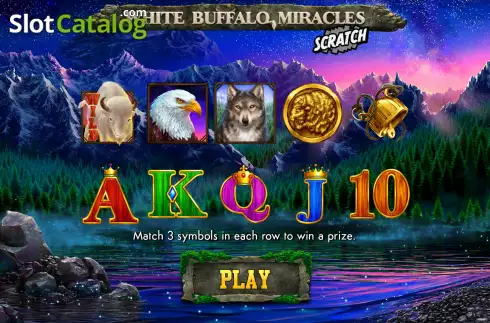 Скрин5. White Buffalo Miracles Scratch слот