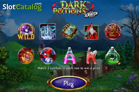 Скрин5. Dark Potions Scratch слот